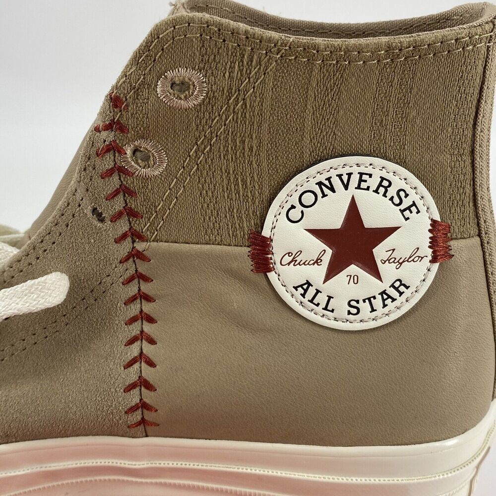 Converse Chuck 70 Hi BASEBALL STITCH Sneakers Sz 6.5 Men / 8.5 Ladies 172667C - Picture 14 of 16
